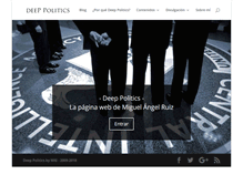 Tablet Screenshot of deep-politics.com